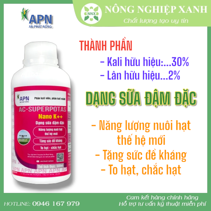 NANO K++ chai 500ml